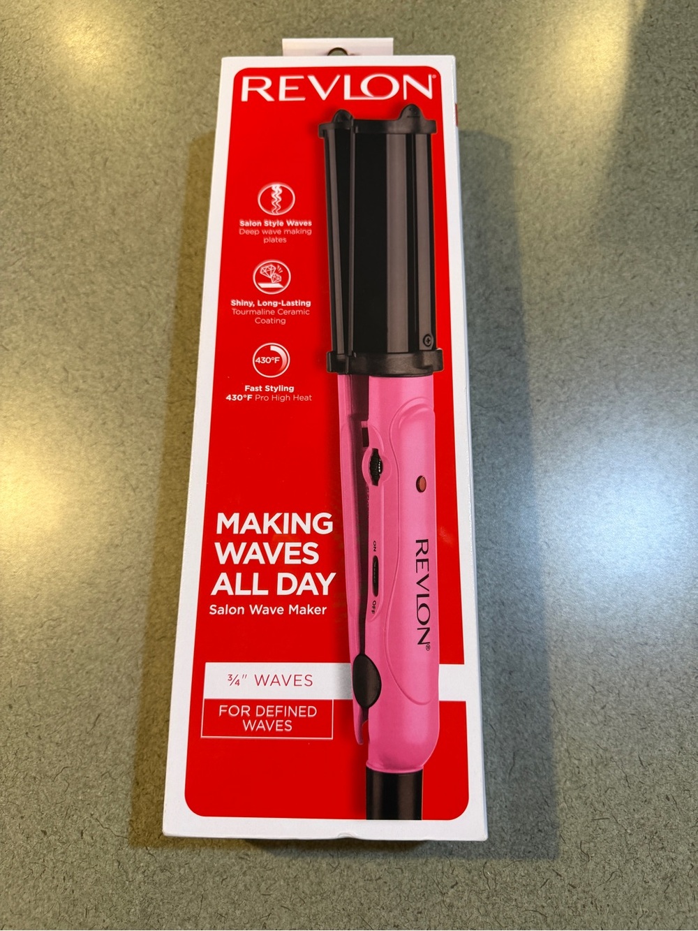 Revlon salon wave maker 3/4”